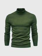Men Sweater | Turtleneck Regular Fit Pullover Long Sleeve