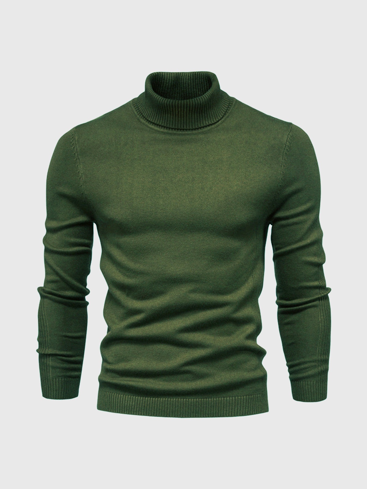 Men Sweater | Turtleneck Regular Fit Pullover Long Sleeve
