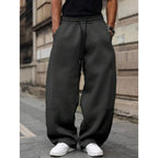 Men Joggers | Wide Leg Fit with Drawstring Waist