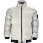 Men Jacket | Insulated Down Fill with Full-Length Zip Front