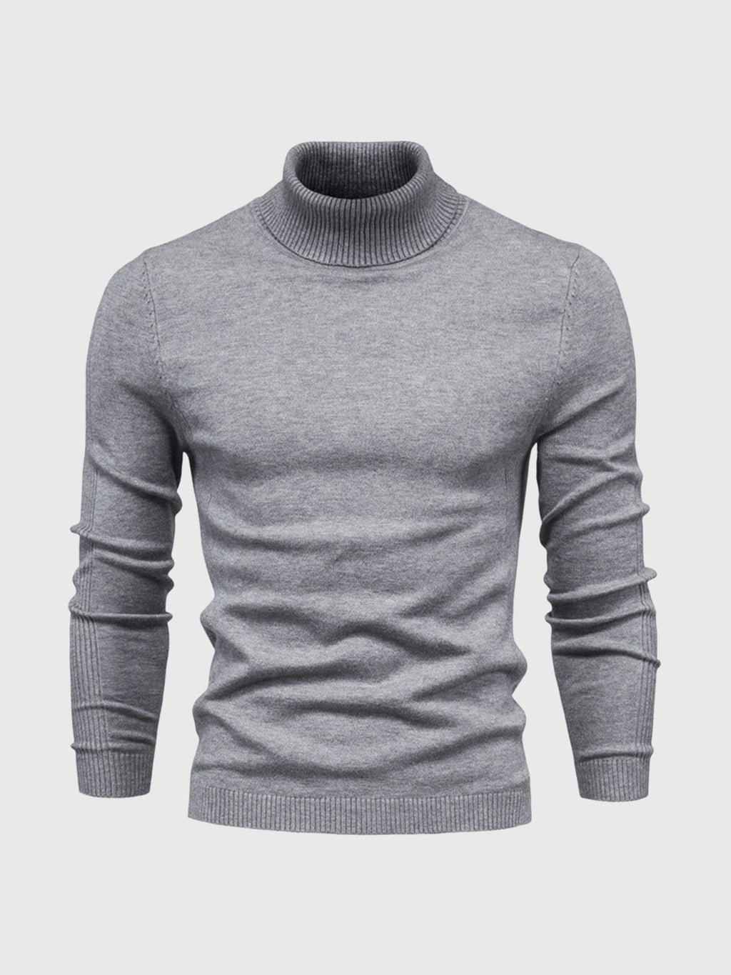 Men Sweater | Turtleneck Regular Fit Pullover Long Sleeve