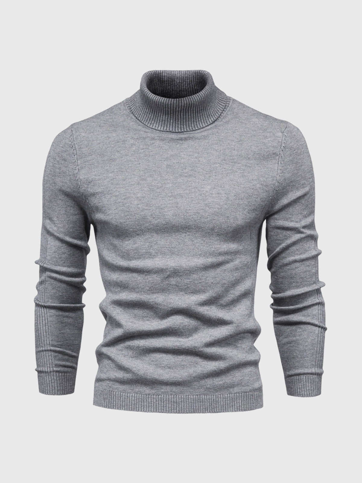 Men Sweater | Turtleneck Regular Fit Pullover Long Sleeve
