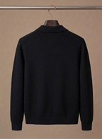 Men Cardigan | Relaxed Fit with Full Button-Through Front