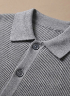 Men Cardigan | Relaxed Fit with Full Button-Through Front