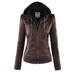 Women Jacket | Tailored Moto Fit with Removable Hood