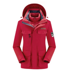 Women Set | Hooded Ski Jacket and Trousers Two Piece
