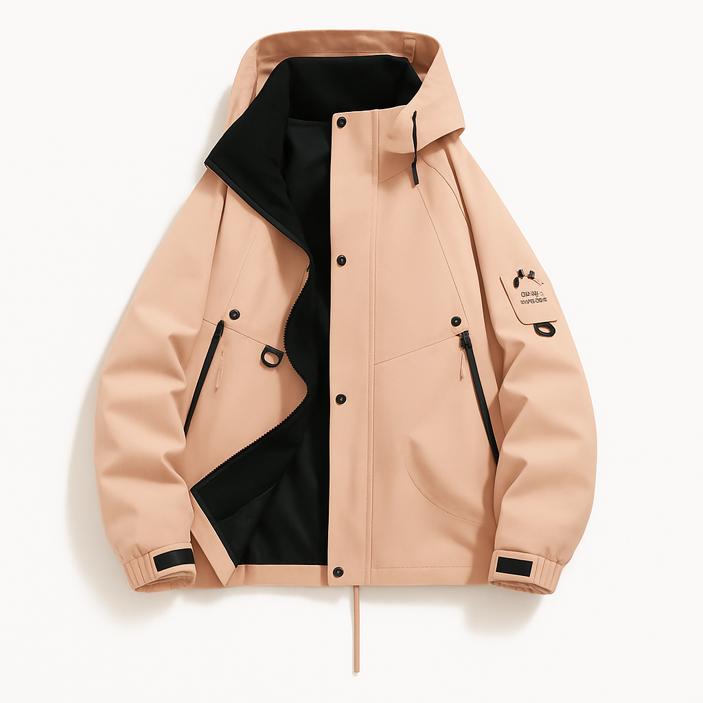 Women Men Jacket | Loose Fit for Slope and City Winter Use