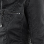 Women Jacket | Tailored Moto Fit with Removable Hood