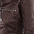 Women Jacket | Tailored Moto Fit with Removable Hood