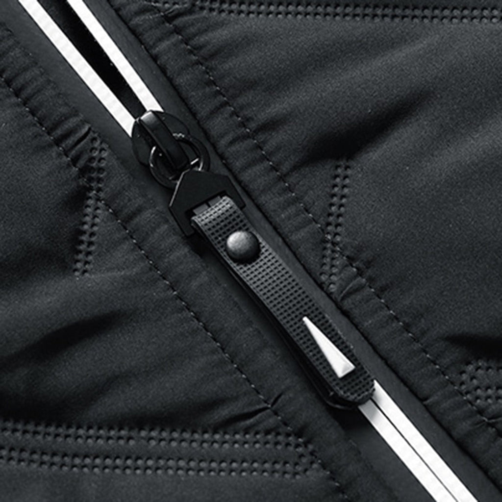 Men Jacket | Fleece-Lined Full Zip with Structured Collar