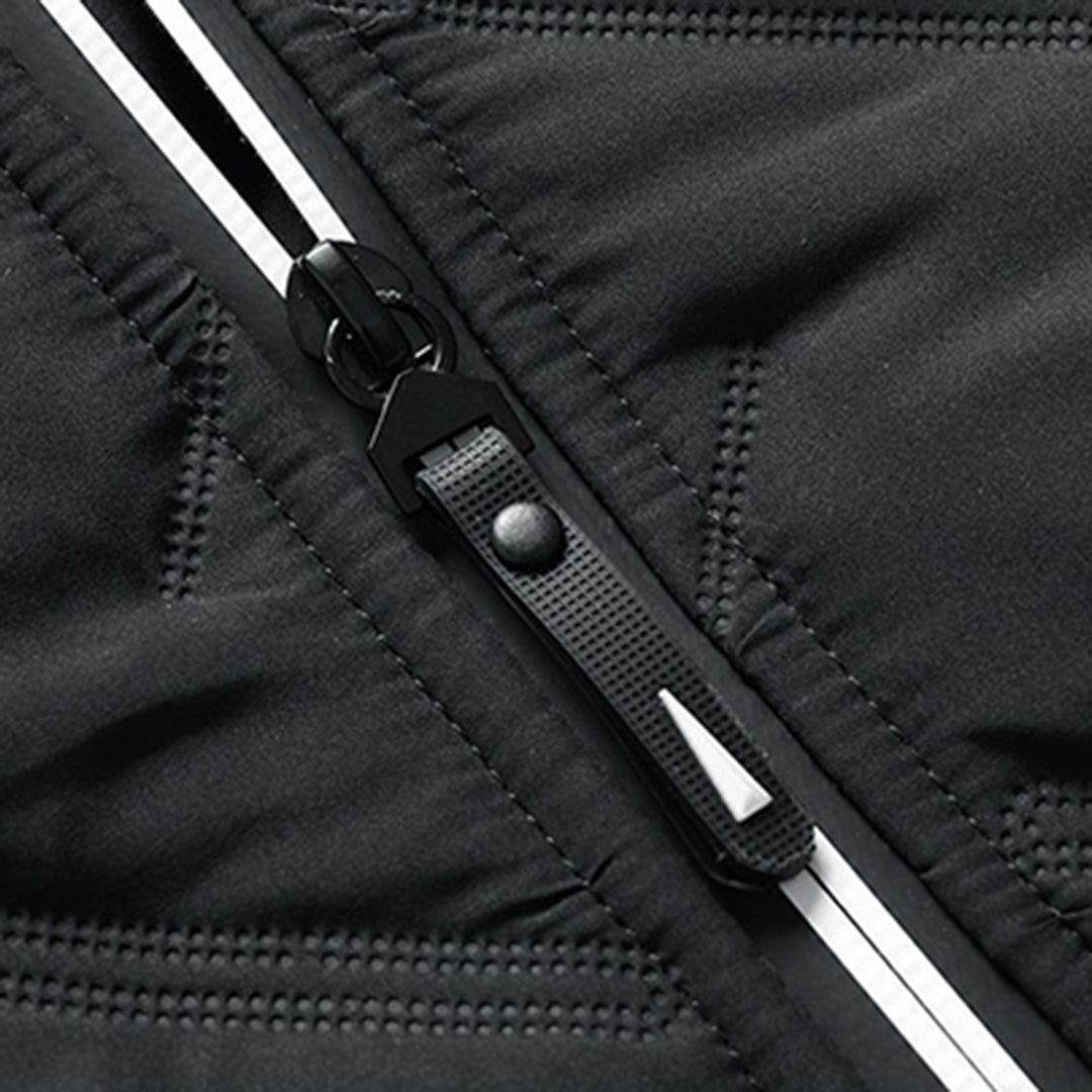 Men Jacket | Fleece-Lined Full Zip with Structured Collar