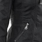 Women Jacket | Tailored Moto Fit with Removable Hood