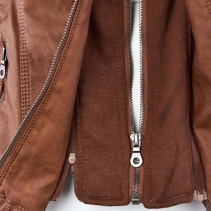 Women Jacket | Tailored Moto Fit with Removable Hood