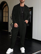 Men Set | Slim Fit Two-Piece Blazer and Trousers Suit