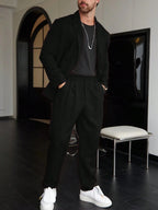 Men Set | Slim Fit Two-Piece Blazer and Trousers Suit