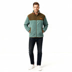 Men Jacket | Regular Fit Fleece Utility with Layering Room