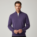Men Sweater | V-Neck Fine Knit with Adjustable Front Zip