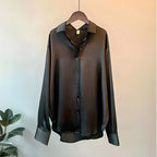 Women Shirt | Long-Sleeve Regular Fit with Smooth Finish