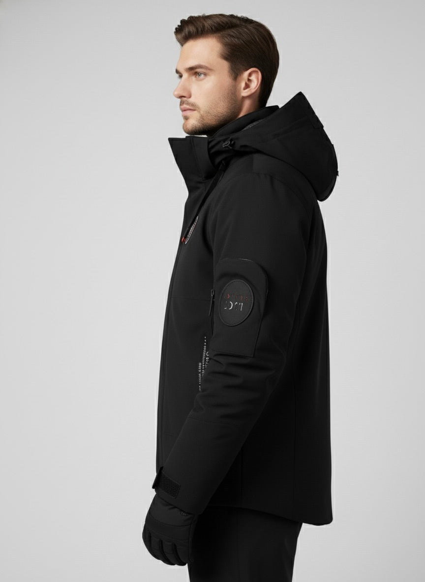 Men Jacket | Waterproof Design with Detachable Hood Zip