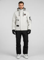 Men Jacket | Waterproof Design with Detachable Hood Zip