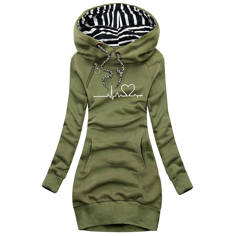 Women Sweatshirt | Ribbed Crew Neck Pullover Long Sleeve Fit