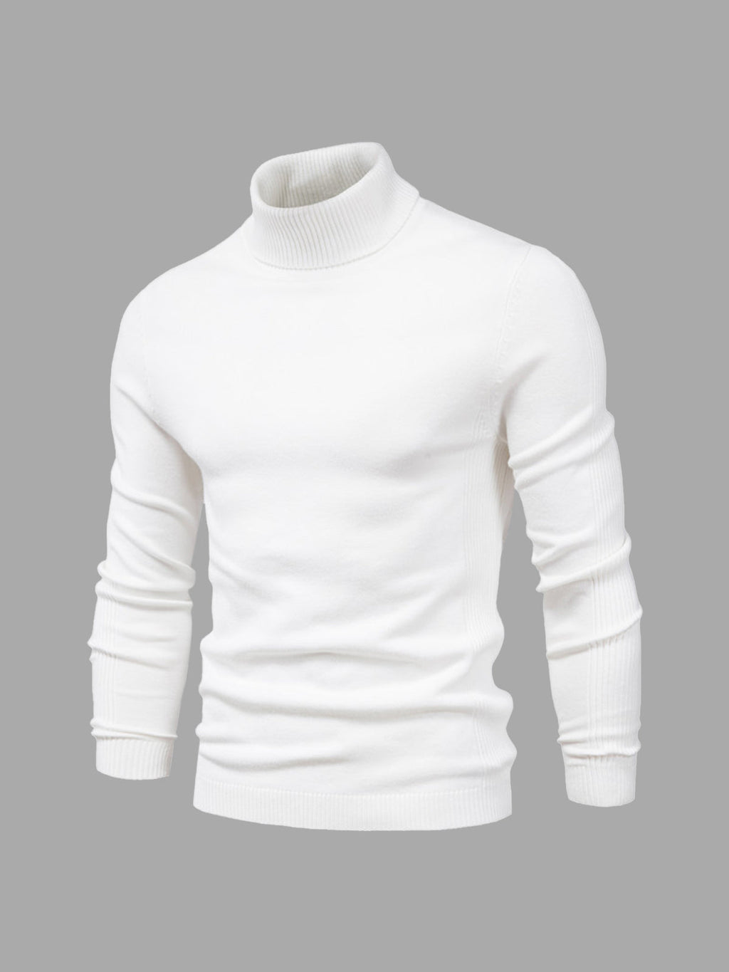 Men Sweater | Turtleneck Regular Fit Pullover Long Sleeve