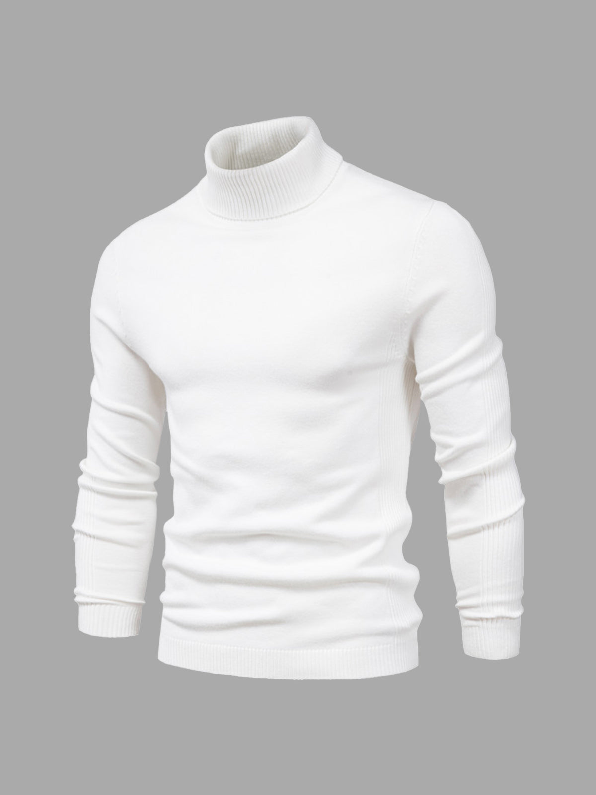 Men Sweater | Turtleneck Regular Fit Pullover Long Sleeve