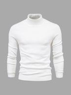 Men Sweater | Turtleneck Regular Fit Pullover Long Sleeve
