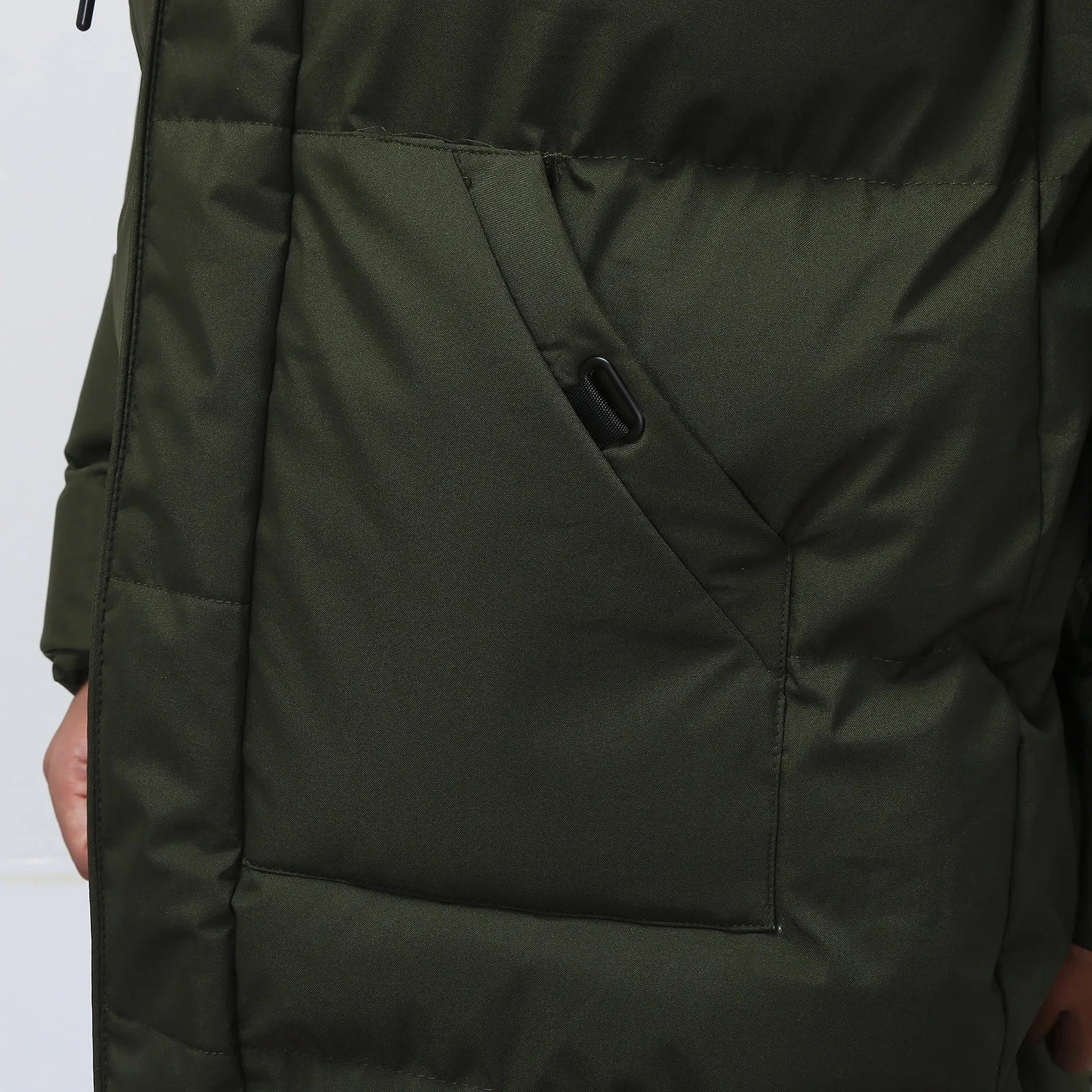 Men Jacket | Long Cut with Detachable Hood for Cold Weather