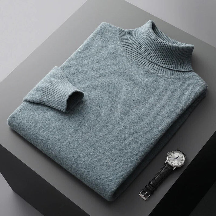 Men Sweater | Turtleneck Regular Fit with Long Sleeves