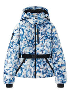 Women Jacket | Quilted Ski Design with Belt and Hood