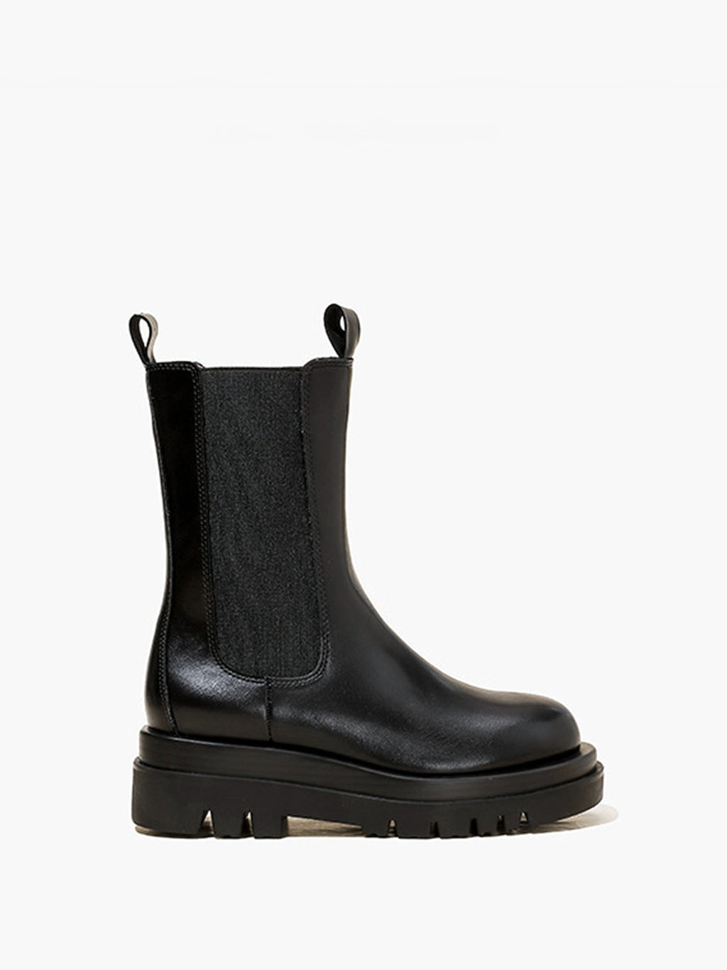 Women Chelsea Boots | Platform Sole with Elastic Side Panels