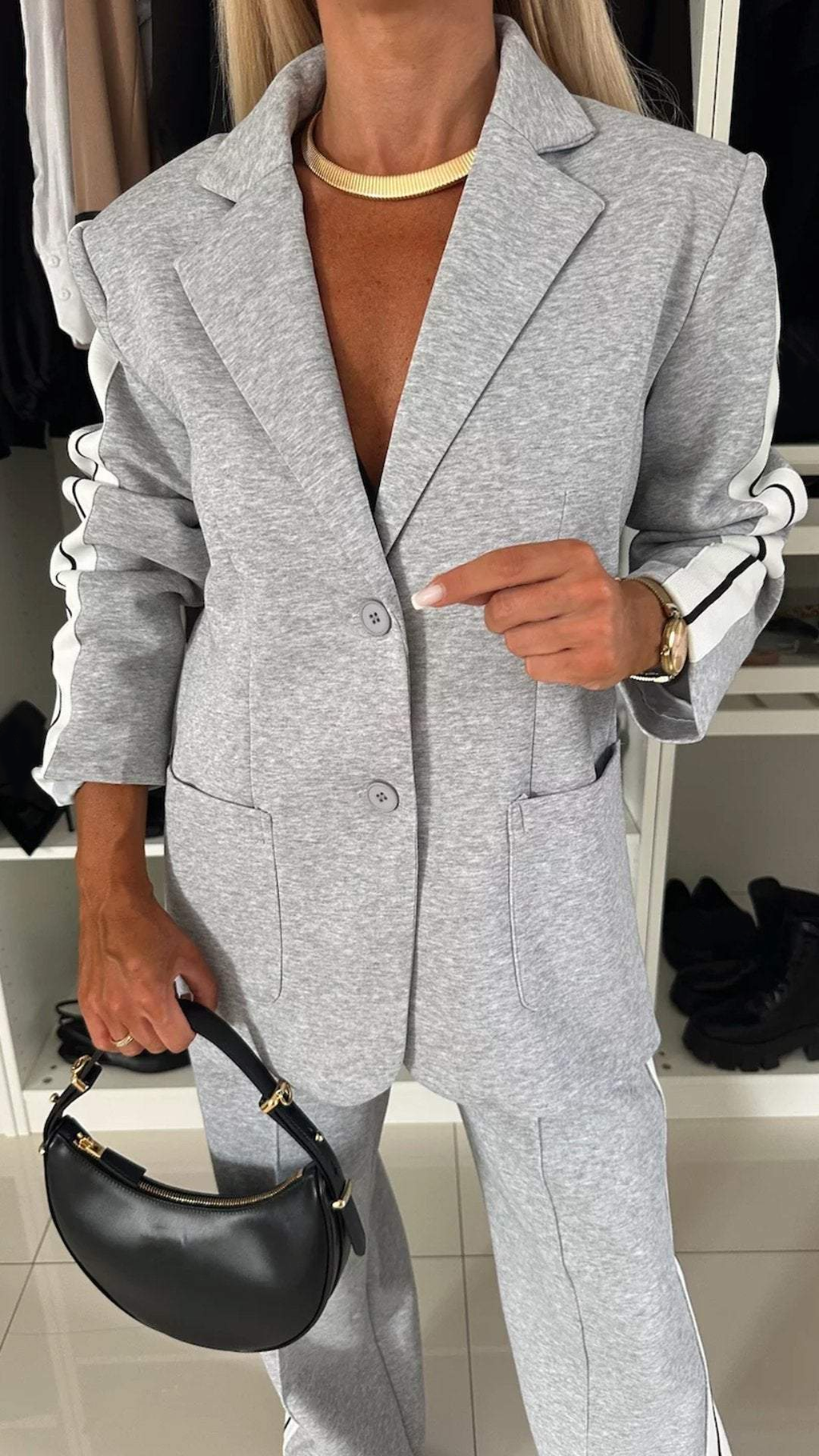 Women Suit Set | Relaxed Fit Blazer and Trouser Two-Piece