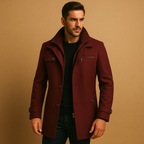 Men Jacket | Waterproof Winter Fit with Adjustable Cuffs