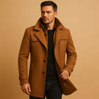 Men Jacket | Waterproof Winter Fit with Adjustable Cuffs