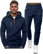 Men Set | Zip Hooded Top and Jogger Trousers Regular Fit
