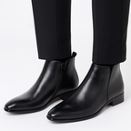 Men Boots | Ankle Height with Side Zip Closure