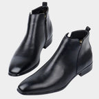 Men Boots | Ankle Height with Side Zip Closure