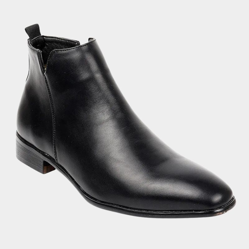 Men Boots | Ankle Height with Side Zip Closure