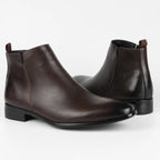 Men Boots | Ankle Height with Side Zip Closure