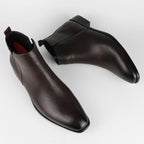 Men Boots | Ankle Height with Side Zip Closure