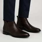 Men Boots | Ankle Height with Side Zip Closure