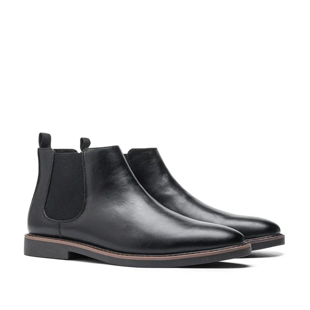 Men Boots | Slip-On Design with Elastic Side Panels