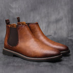 Men Boots | Slip-On Chelsea Style with Ankle Length Fit