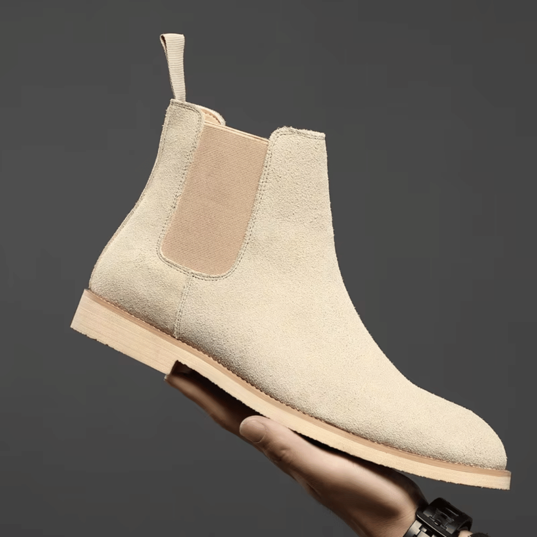Men Chelsea Boots | Slip-On Design with Rear Pull Loop