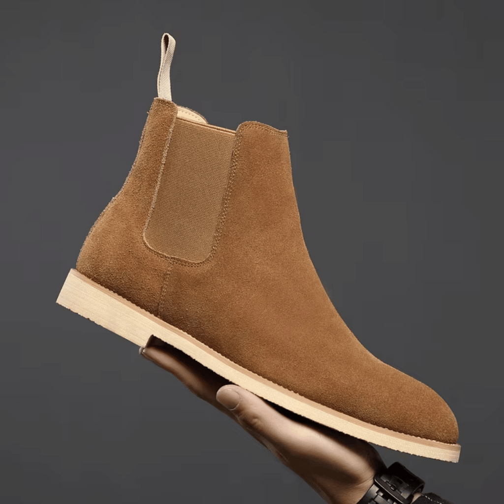 Men Chelsea Boots | Slip-On Design with Rear Pull Loop
