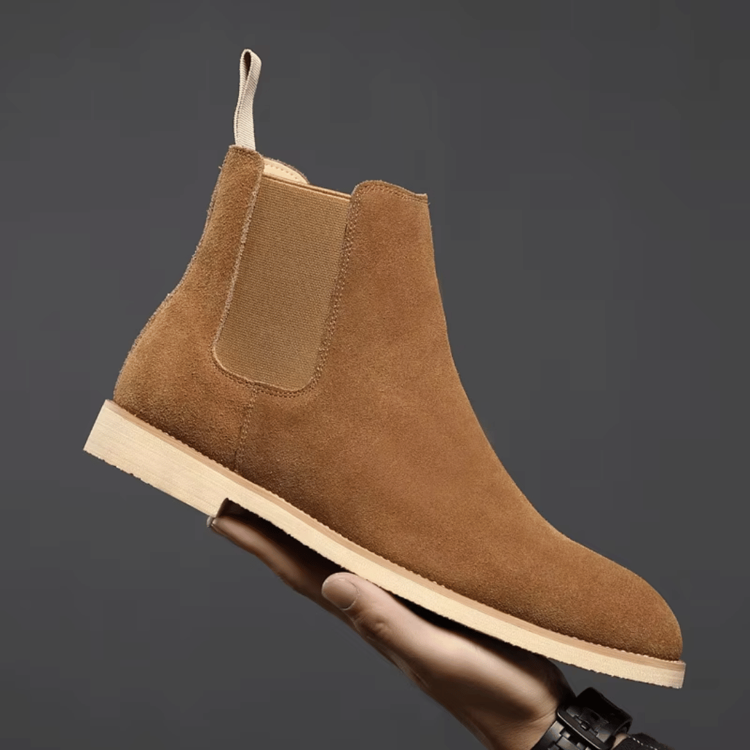 Men Chelsea Boots | Slip-On Design with Rear Pull Loop