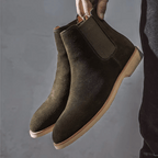 Men Chelsea Boots | Slip-On Design with Rear Pull Loop