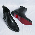 Men Boots | Slip-On Chelsea Cut Above the Ankle