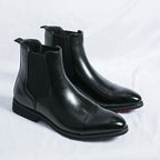 Men Boots | Slip-On Chelsea Cut Above the Ankle